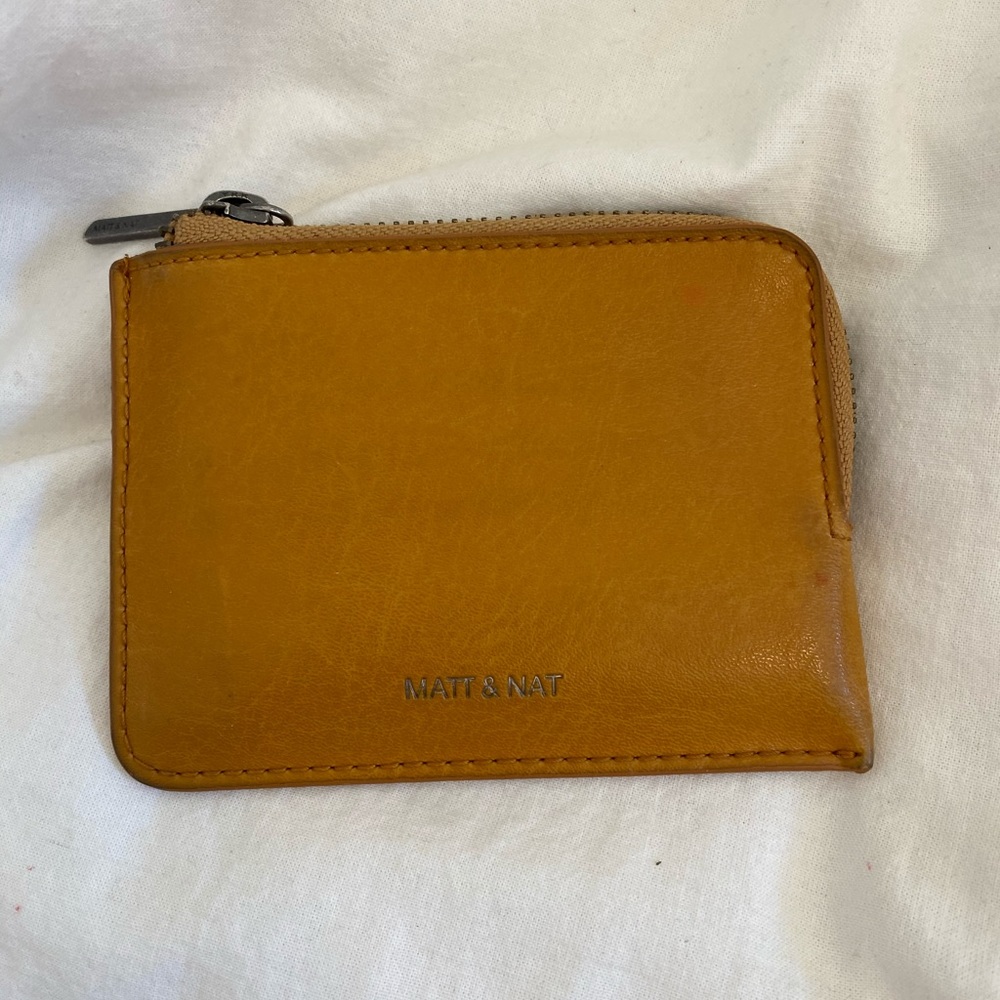 Matt & Nat Seva Wallet (Mustard Yellow)
